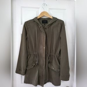 Lucky Brand Olive Green Utility Jacket Small